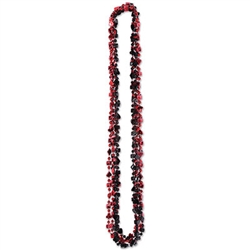 Put your cards on the table when you wear these casino beads!  Your guests will know they've been dealt a winning when they're wearing them.  Sold 6 strings per package, they make great gifts and keepsakes and even look good hanging from a rear-view!