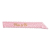 Mom To Be Lace Sash - Pink