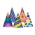 Bulk Assorted Paper Party Hats (sold 144 per box)