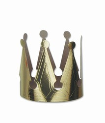 Cheap Gold Foil Kings Crown
