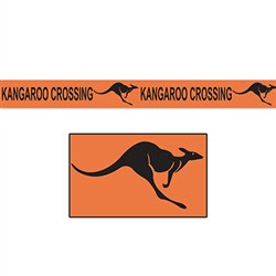 Kangaroo Crossing Poly Decorating Material