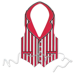 Red Barbershop Quartet Vest