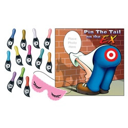 Pin The Tail On The Ex Game