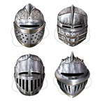 Knight Masks (4/pkg)