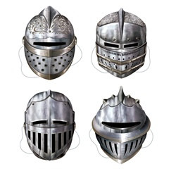 Knight Masks (4/pkg)