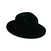 Black Velour Fedora