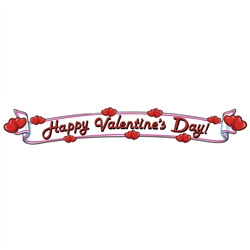 Valentines Day Sign, 35in (1/pkg)