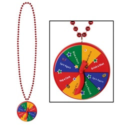 New Year Bead with Spinner Medallion