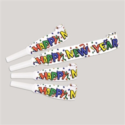 Happy New Year Blowouts (4/pkg)