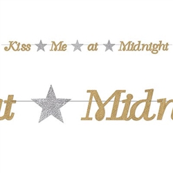 Make sure everyone starts the New Year off right with this Kiss Me At Midnight Streamer.