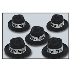 New Year Silver Swing Fedora