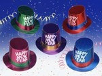 Assorted Foil New Year Hi-Hats