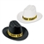 Western Nights New Year Cowboy Hats (Assorted Colors)