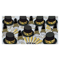 Gold Top Hat New Year Assortment (for 50 people)