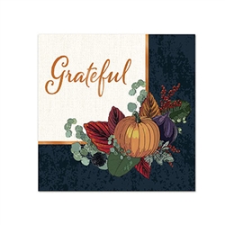 The perfect addition to your Thanksgiving tables

    &#8203;2 ply Napkins
    9.88 inches x 9.88 inches
    16 per pack
    Note: Not Microwave Safe&#8203;