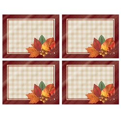 Plastic Fall Placemats