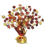 Fall Leaves Foil Centerpiece