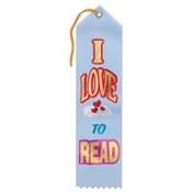 I Love To Read Ribbon