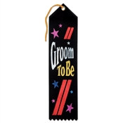 Groom To Be Ribbon
