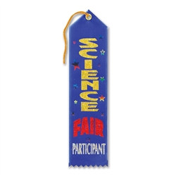 Science Fair Participant Ribbon