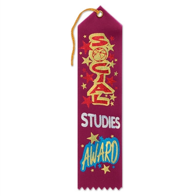 Social Studies Award Ribbon