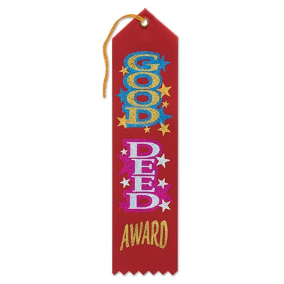 Good Deed Award Ribbon