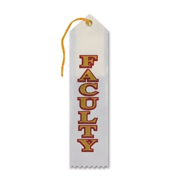 Faculty Ribbon