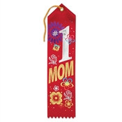 #1 Mom Ribbon