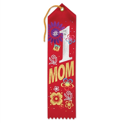 #1 Mom Ribbon