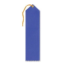 Blue Blank Award Ribbon