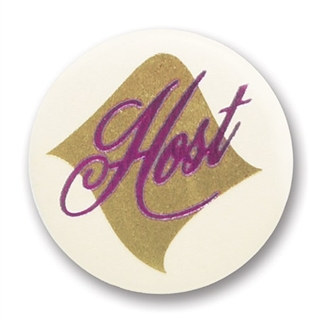 Host Satin Button