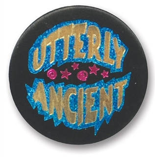 Utterly Ancient Satin Button
