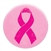 Pink Ribbon Satin Button