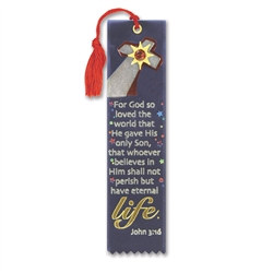 For God So Love The World Jeweled Bookmark
