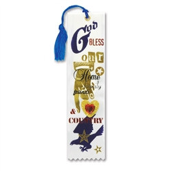 God Bless Our Home Jeweled Bookmark