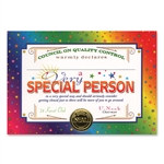 Very Special Person Award Certificates