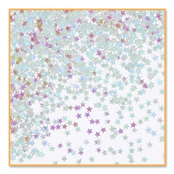 Iridescent Stars Confetti