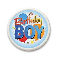 Birthday Boy Flashing Button