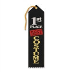 Best Costume 1st Place Halloween Ribbon