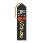 Best Costume 3rd Place Halloween Ribbon