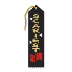 Scariest Costume Halloween Ribbon