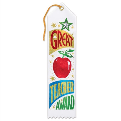 Great Teacher Award Jeweled Ribbon