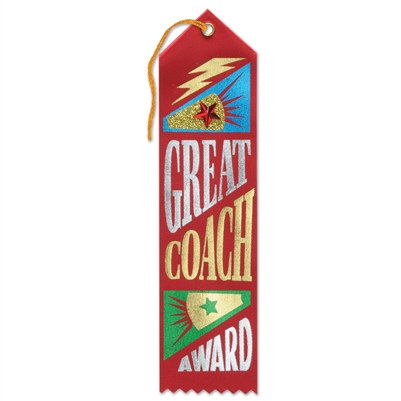 Great Coach Award Jeweled Ribbon