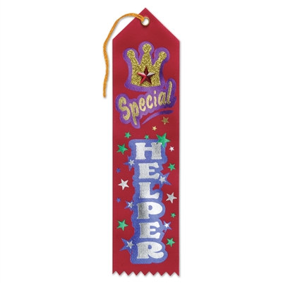 Special Helper Jeweled Ribbon