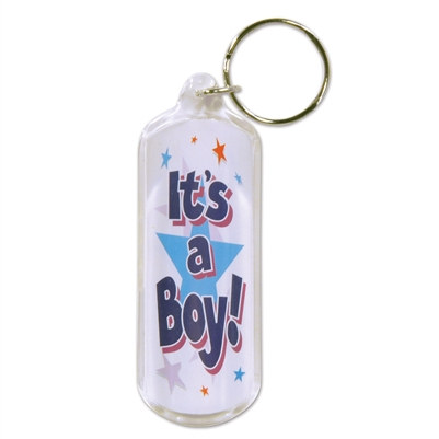 It's A Boy Key Chain