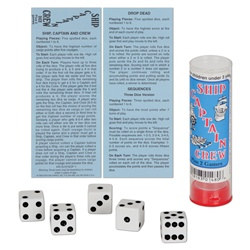 Ship Captain Crew Dice Game