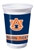 University of Auburn Plastic Cups (8/pkg)