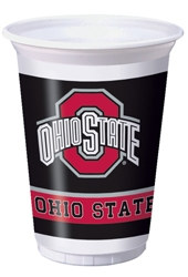 The Ohio State University Plastic Cups (8/pkg)