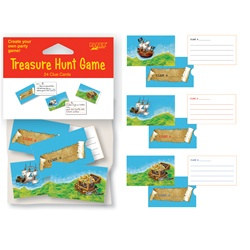 Pirate Treasure Hunt Game (24/pkg)