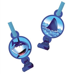 Shark Party Blowouts (8/pkg)